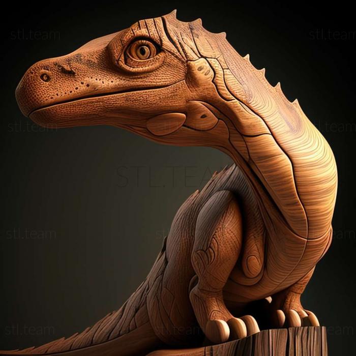 3D модель Наннінгозавр (STL)
